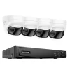 Best Sikkerhedskamera System, 180° Panoramisk Udsigt, 8MP Højkvalitets Billede,6MP 51HD 4Pcs Kits, Ingen Sikkerhedsmonitorer & Videokameraer