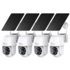 Outlet Sikkerhedskamera, To-vejs lyd, Farve natvision,4PCS Sikkerhedsmonitorer & Videokameraer