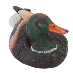 Sale Simulering Vand Flydende And Skulptur Ornament Syntetisk harpiks Kunstværk Springvand Dam Dekoration Havedekorationer