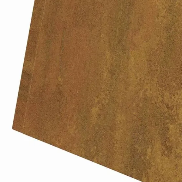 Søjle Plantekasse 2 pcs - Trapezoidalt design | Farve: Sølv | Størrelse: 35x35x73 cm Plantestativer