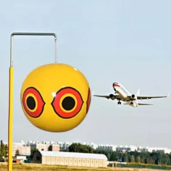 Online Skadedyrsafskrækkere Terror Eyes Oppustelig fugleskræmmeballon Fugleafskrækkende øjneballon Insektmiddel & Dyreafvisende Middel