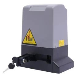 Skure, Garager & Carports^Skridende Portåbner, 750W Motor, Fjernbetjening og Sikkerhedsfunktioner,sort