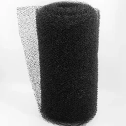 Clearance Skråmåtte Overfladestabiliseringstæppe 60 m x 1 m Styrke 20 mm UV Stabil Bankmåtte Sort Springvand & Damme
