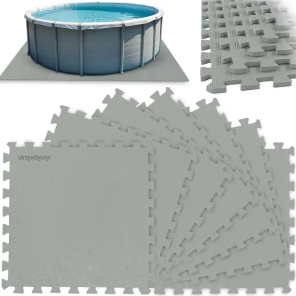 Pool- & Spatilbehør^Skummåtte til poolpuslespil 50 x 50 cm 8 stk.