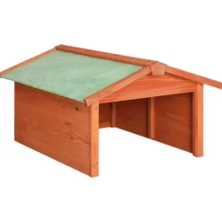 Skure, Garager & Carports^Skur til robotplæneklipper 72x87x50 cm massivt fyrretræ - Træskur Til Plæneklipper - Træskure Til Plæneklippere - Home & Living