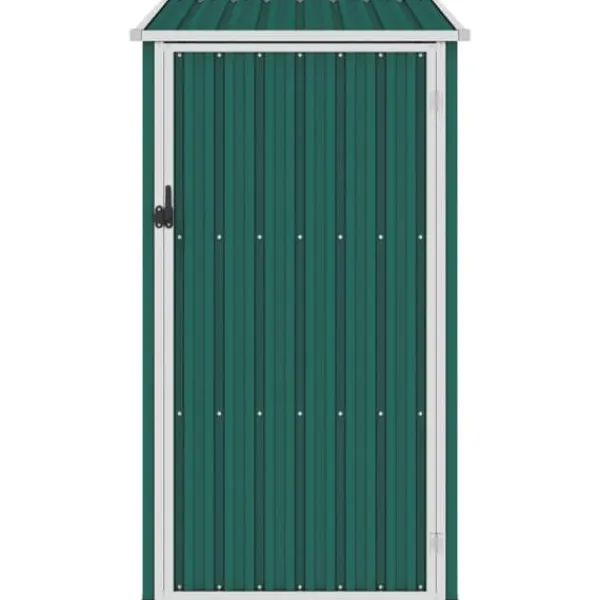 Clearance Skure & Redskabsskure - Living haveskur 87x98x159 cm galvaniseret stål grøn Skure, Garager & Carports