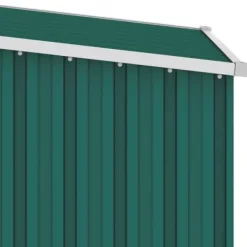 Clearance Skure & Redskabsskure - Living haveskur 87x98x159 cm galvaniseret stål grøn Skure, Garager & Carports