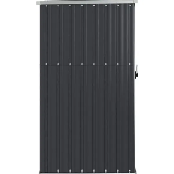 Skure, Garager & Carports^Skure & Redskabsskure - Living redskabsskur til haven 88x89x161 cm galvaniseret stål antracit