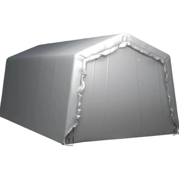 Discount Skure & Redskabsskure - Living opbevaringstelt 300x600 cm stål grå Skure, Garager & Carports