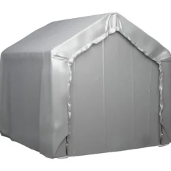 Outlet Skure & Redskabsskure - Living opbevaringstelt 180x180 cm galvaniseret stål grå Telte & Lysthuse
