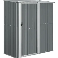 Skure, Garager & Carports^Skure & Redskabsskure - Living haveskur 180,5x97x209,5 galvaniseret stål grå