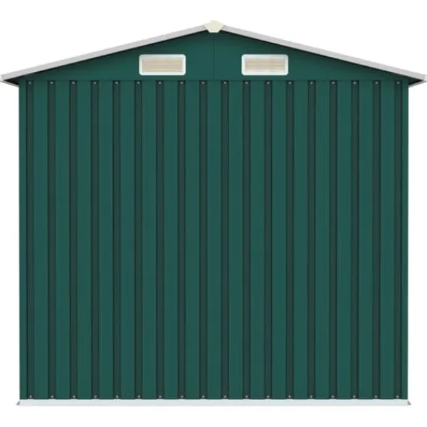Hot Skure & Redskabsskure - Living haveskur 205x129x183 cm galvaniseret stål grøn Skure, Garager & Carports