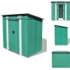 New Skure & Redskabsskure - Living haveskur metal grøn Skure, Garager & Carports