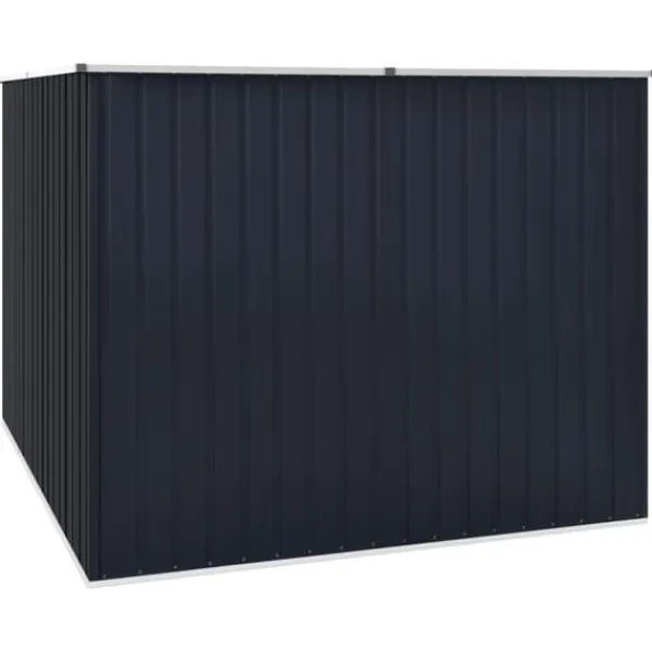 New Skure & Redskabsskure - Living haveskur 195x198x159 cm galvaniseret stål antracitgrå Skure, Garager & Carports