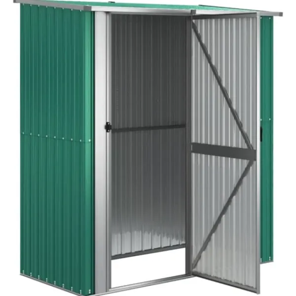 Skure, Garager & Carports^Skure & Redskabsskure - Living haveskur 180,5x97x209,5 galvaniseret stål grøn