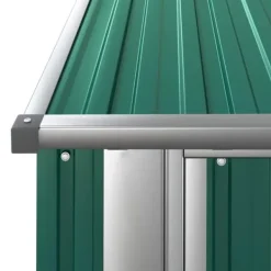 Skure, Garager & Carports^Skure & Redskabsskure - Living haveskur 180,5x97x209,5 galvaniseret stål grøn