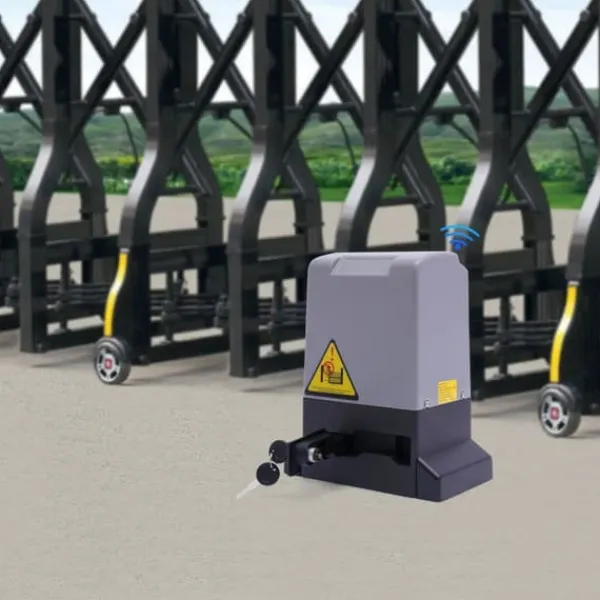Skydeportåbner - Portmotor - Effekt 750 W - Helkobbermotor - Omdrejninger 1400 o/min - Fjernbetjening & Nøgler - Grå Skure, Garager & Carports