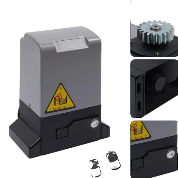 Online Skydeportåbner, Flere Strømmuligheder, Holdbar Aluminiumskonstruktion,370W motor Skure, Garager & Carports