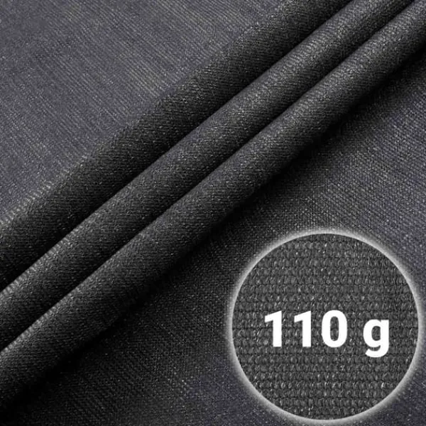 Hot Skyggenet 1,5x25m 110g/m2 + 50 klemmer grå Haveduge