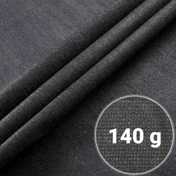 Best Skyggenet 1,5x50m 140g/m2 + 50 klemmer grå Haveduge