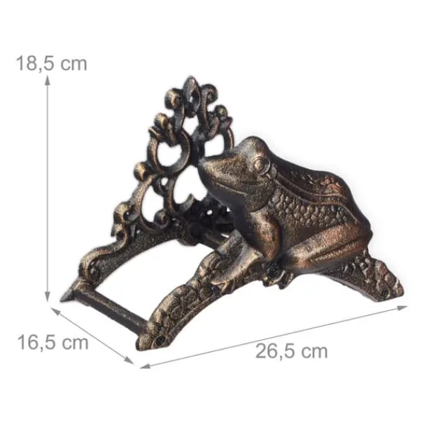 Discount Slangeholder, 18.5x26.5x16.5 cm, Bronze Havedekorationer