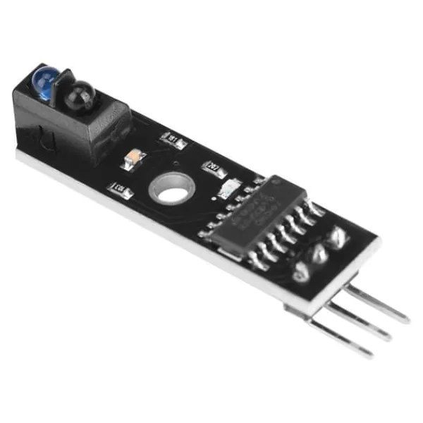Sensorer Til Sikkerhedssystemer^Smart Car Infrared Reflection Tracking Sensor Module - 3st (svart/vit linjedetektion, 1-kanal)