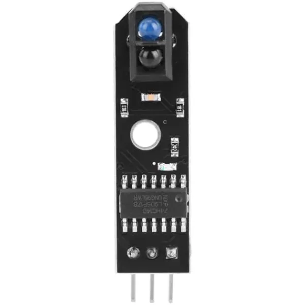Sensorer Til Sikkerhedssystemer^Smart Car Infrared Reflection Tracking Sensor Module - 3st (svart/vit linjedetektion, 1-kanal)