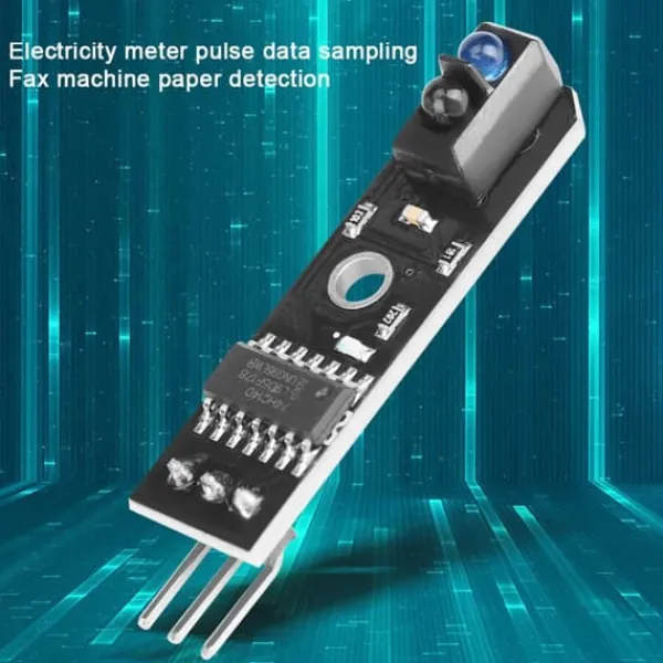 Sensorer Til Sikkerhedssystemer^Smart Car Infrared Reflection Tracking Sensor Module - 3st (svart/vit linjedetektion, 1-kanal)