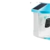 Til Fugle & Småvildt^Smart Fugl Foderautomat, 2K HD Kamera, Solcelledrevet, 2L Kapacitet,Blå