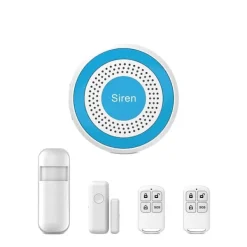 Hjemmealarmsystemer^Smart Hjem Sikkerhedssystem, Trådløs Forbindelse, APP Kontrol,A-EU