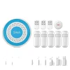 New Smart Home Alarm System, Trådløs Forbindelse, App-Styret,WiFi Alarm Kit F, EU Stik Hjemmealarmsystemer