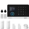Outlet Smart Home Alarm System, Trådløs Forbindelse, Kompatibel med Smart Life,B-2G, EU stik Hjemmealarmsystemer