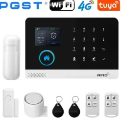 Hot Smart Home Alarm System, Trådløs Kontrol, Multi-Sensor Understøttelse,4G-A-EU Hjemmealarmsystemer