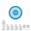Discount Smart Home Alarm System, Trådløs Forbindelse, App-Styret,WiFi Alarm Kit G, EU Stik Hjemmealarmsystemer