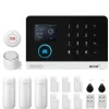 Hjemmealarmsystemer^Smart Home Alarm System, Trådløs Kontrol, Multi-Sensor Understøttelse,4G-D-EU