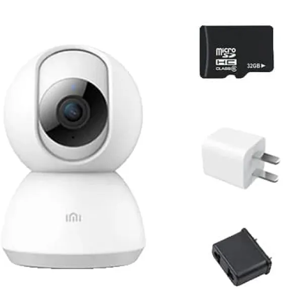 Discount Smart Home Hub, Styring med Stemmen, Automatiseringsfunktioner,1080P tilføj 32G Sikkerhedsmonitorer & Videokameraer