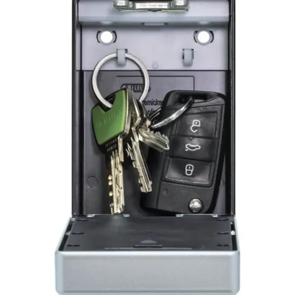 Pengeskabe^Smart nøgleboks - ABUS - 787 Smart-BT KeyGarage B - Åbning af smartphone - Opbevaring af 20 nøgler - IP54