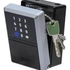 Pengeskabe^Smart nøgleboks - ABUS - 787 Smart-BT KeyGarage B - Åbning af smartphone - Opbevaring af 20 nøgler - IP54