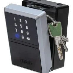 Pengeskabe^Smart nyckellåda - ABUS - 787 Smart-BT KeyGarage B - Öppnas med smartphone - Förvaring för 20 nycklar - IP54