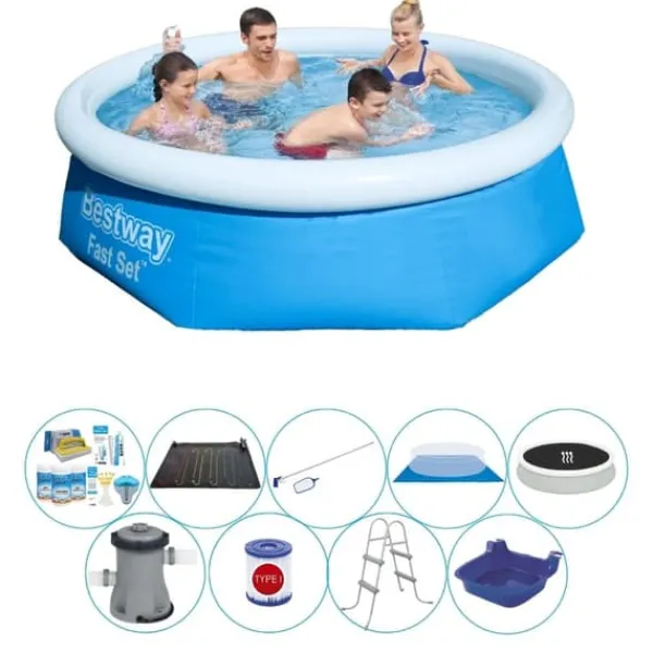 Sale Smart Pool Deal - Fast Set Rund 244x66 cm Pooler