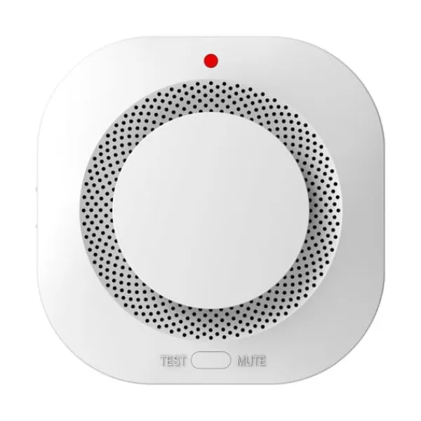 Røg- & Kulmonoxiddetektorer^Smart røgalarmer med Wi-Fi og realtids app-notifikationer – Udskifteligt batteri, fjernovervågning for øget sikkerhed i hjemmet