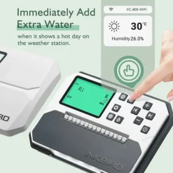 Hot Smart Sprinkler Controller, 8-Zone Kontrol, Wi-Fi Forbindelse,EU STIK Vanding