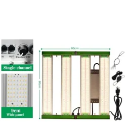 New SMD3030 LED Vækstlys, Fuldt Spektrum, Dæmpbart,Enkelt Kanal Kit Til Plante- & Urtedyrkning
