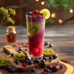 Kit Til Plante- & Urtedyrkning^Smoothie frugtplanter mix - Sæt med 4 - Højde 25-40cm - ⌀9cm