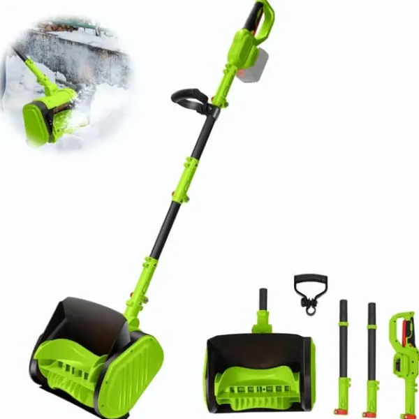 Discount Sneblæser, 30 cm ryddevej, 8 m kastafstand,Ingen batteri, EU, Elektrisk Snerydning