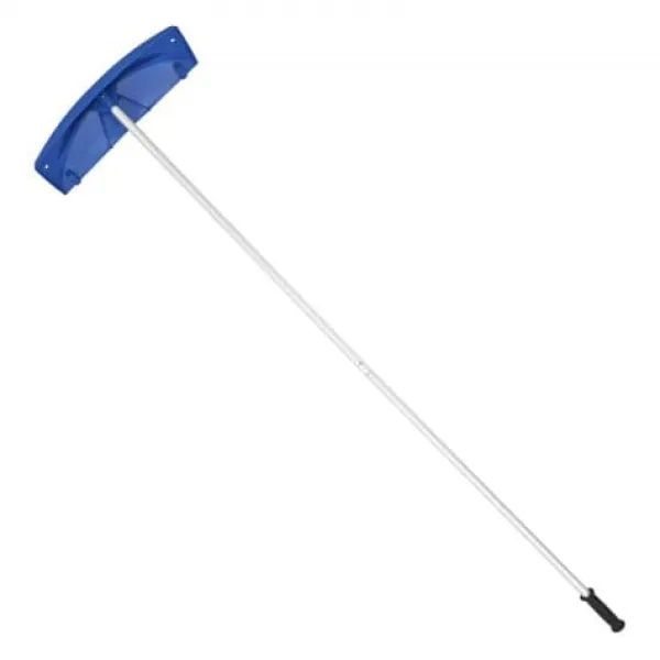 Snerydning^Snerydningsskovl til tag, 118-555x60x15,5 cm, Sølv, Plastblad