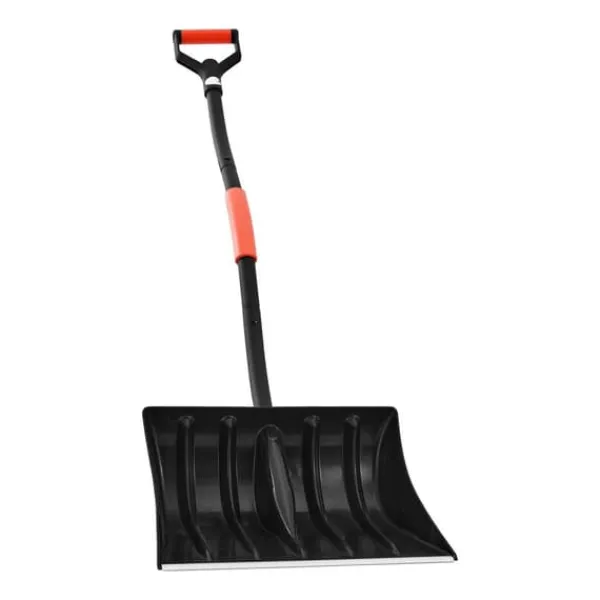 Best Sneskovl - Til indkørsel - Bladbredde 42 cm - Aluminiumsblad - D-formede håndtag - Letvægt - Stor kapacitet Snerydning