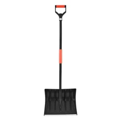 Best Sneskovl - Til indkørsel - Bladbredde 42 cm - Aluminiumsblad - D-formede håndtag - Letvægt - Stor kapacitet Snerydning