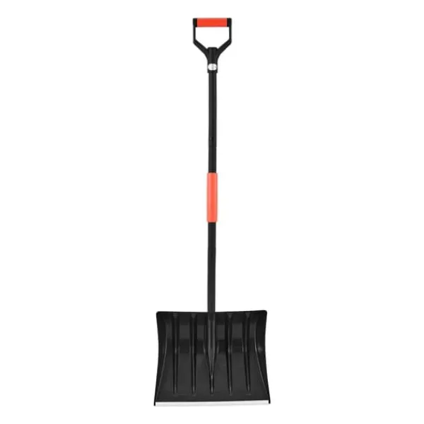 Best Sneskovl - Til indkørsel - Bladbredde 42 cm - Aluminiumsblad - D-formede håndtag - Letvægt - Stor kapacitet Snerydning