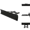 Snerydning^Sneskovle - Living sneplov til gaffeltruck 150x38 cm sort